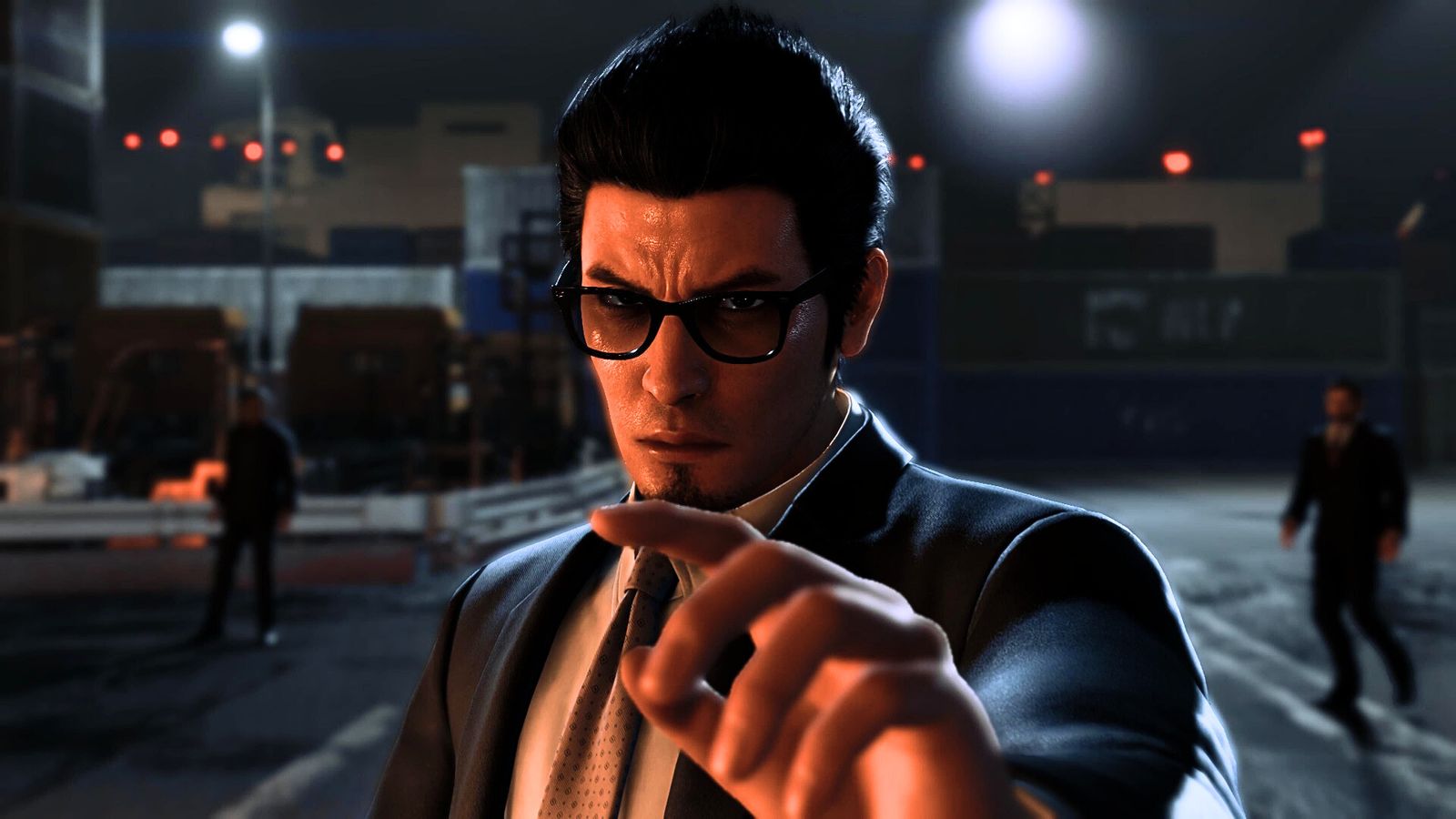 A close-up of Kazuma Kiryu from Like a Dragon Gaiden: The Man Who Erased His Name